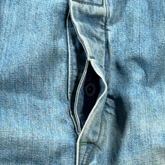 Vintage OshKosh BGosh Overalls Mens 34x30 Blue Denim Vestbak Sanforized USA 60s - Picture 9 of 15